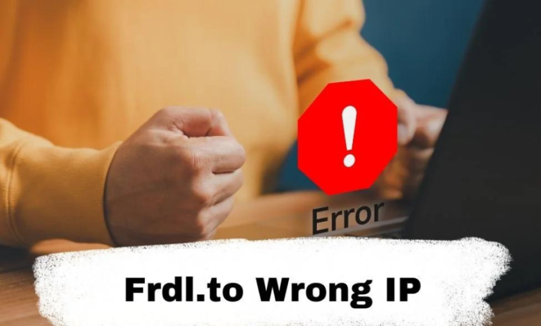 frdl.to wrong ip