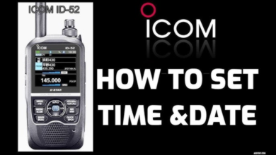 why is icom id-52 one hour behind